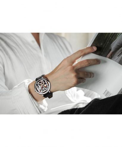 Pánské hodinky Ciga Design Fang Yuan Series Skeleton Automatic Z021-SISI-W1
