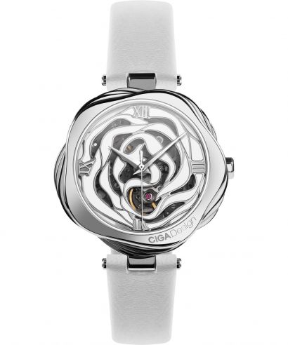 Dámské hodinky Ciga Design R Danish Rose Skeleton Automatic R022-SISI-W1