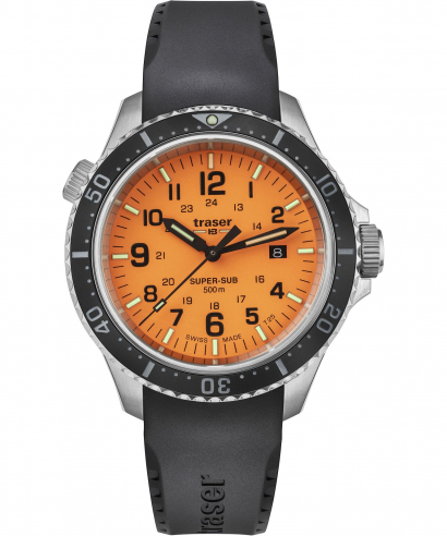 Pánské hodinky Traser P67 SuperSub Orange TS-109380
