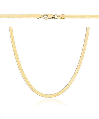 Řetěz Bonore Délka 42 cm, Šířka 3 mm - Zlato 585, Typ Páska