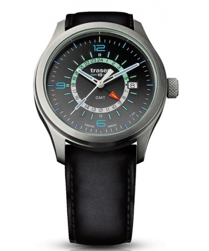 Pánské hodinky Traser Aurora GMT Silver TS-107231