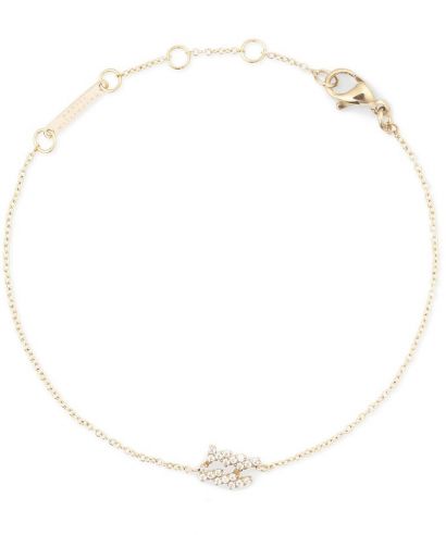 Náramek Daniel Wellington Crystal Zodiac Chain Gold Aquarius