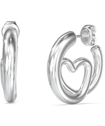 Náušnice Guess Iconique Silver