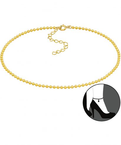 Řetěz Bonore Délka 26 cm, Šířka 1.8 mm - Pozlacené Stříbro 925