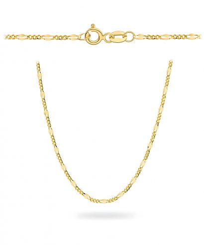 Řetěz Bonore Délka 55 cm, Šířka 1 mm - Zlato 585, Typ Figaro,Gucci