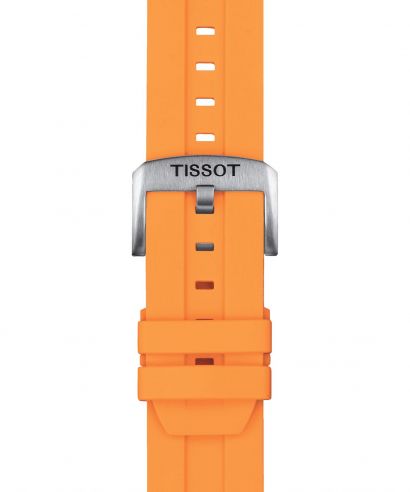 Řemínek Tissot Silicone Orange