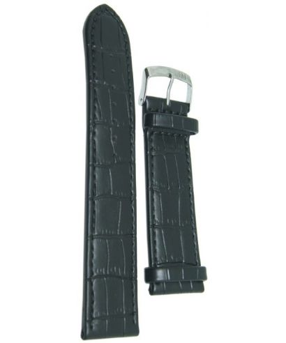 Řemínek Morellato Juke Alligatore Calf Opaco Nero 22 mm