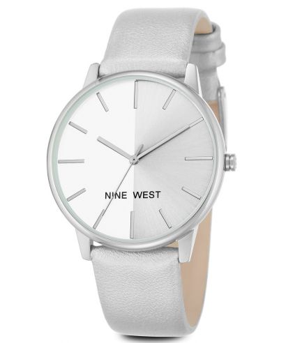Dámské hodinky Nine West Silver-Tone NW-1997SVSV