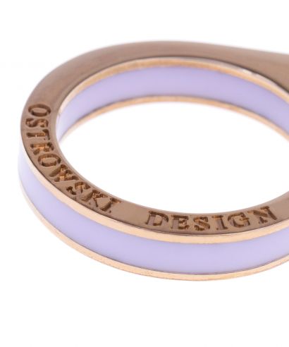 Dámské prsten Ostrowski Design Classic Super Light Purple CLS-RLS-SW-GP-15-