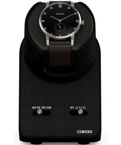 Beco Technic Boxy BLDC Nightstand EXT Black Modular natahovač hodinek pro 1 hodinky s kabelem USB