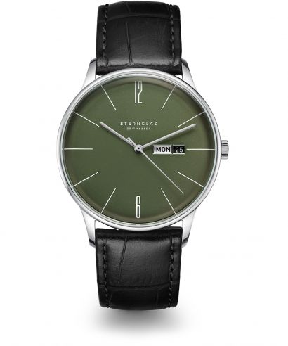 Hodinky Sternglas Berlin Olive Green