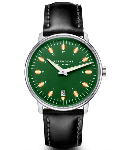 Hodinky Sternglas Egor Green Silver