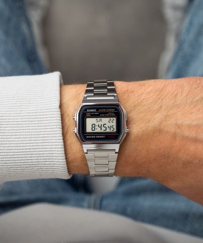 Pánské hodinky Casio Vintage Silver A158WEA-1EF