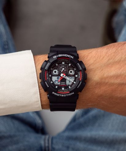 Pánské hodinky G-SHOCK Casio GA-100-1A4ER (GA-100-1A4)