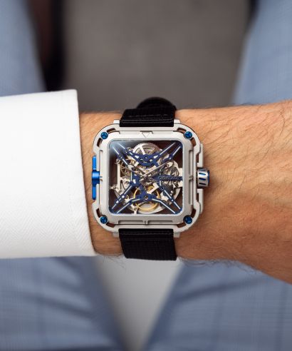 Hodinky Ciga Design X Series Gorilla Blue Titanium Automatic