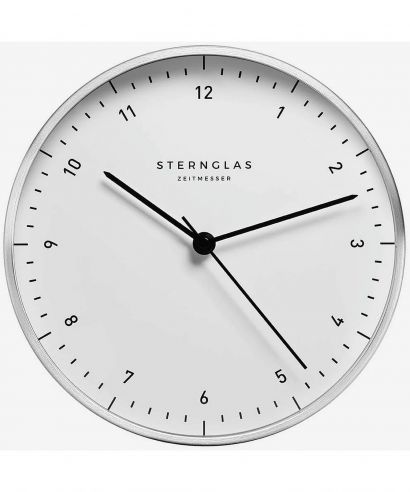 Nástěnné Hodiny Sternglas Clock Zirkel white