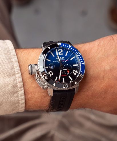 Hodinky U-BOAT Sommerso Ceramic Blue