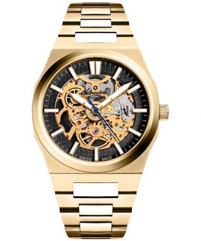 Hodinky pánské Adriatica Skeleton Sapphire Automatic