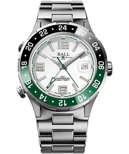 Hodinky pánské Ball Roadmaster Pilot GMT Automatic Titanium Limited Edition