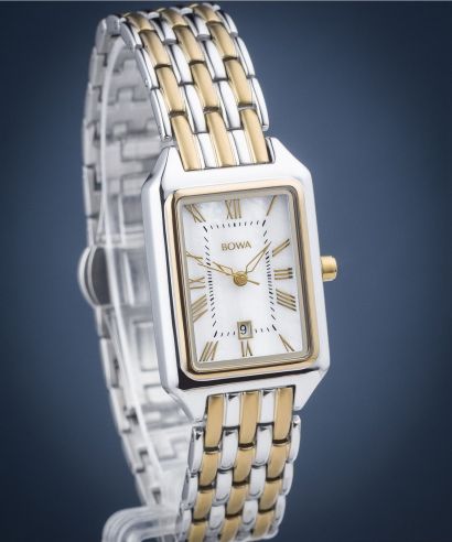 Hodinky dámské BOWA Barcelona Pearl Gold Steel 23