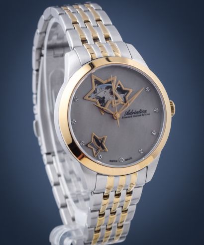 Dámské hodinky Adriatica Diamond Automatic Limited Edition A3333.214ZA