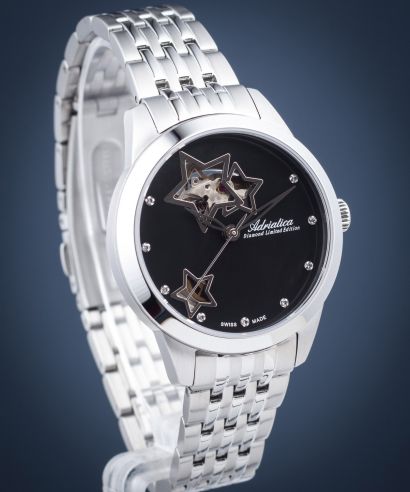 Dámské hodinky Adriatica Diamond Automatic Limited Edition A3333.514MA