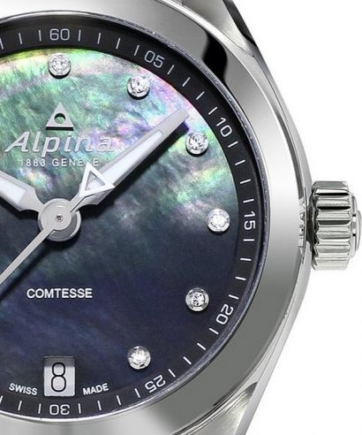 Dámské hodinky Alpina Comtesse Diamonds AL-240MPBD2C6B