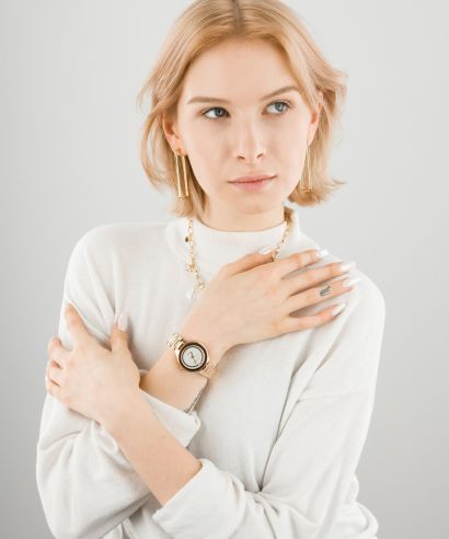 Dámské hodinky Anne Klein Diamond-accented AK-2412RMRG