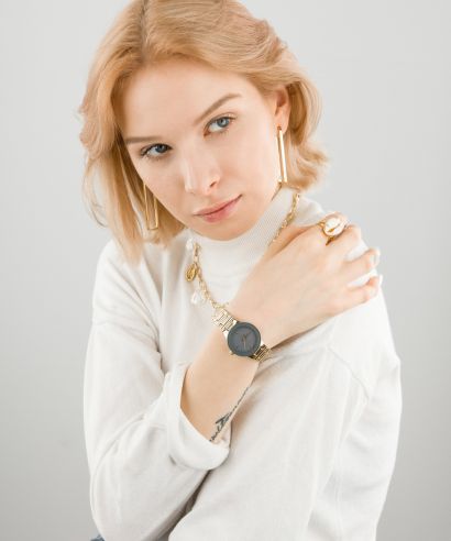 Dámské hodinky Anne Klein Diamond AK-2670GMGB