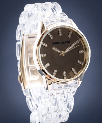 Dámské hodinky Anne Klein Glitter-Accented AK-2616CLGB