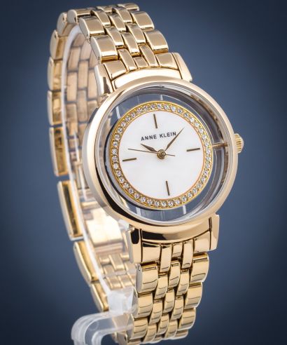 Dámské hodinky Anne Klein Swarovski Crystal Accented AK/3692MPGB
