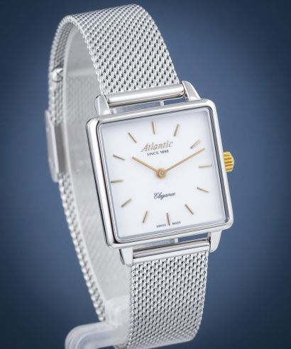 Dámské hodinky Atlantic Elegance Square 29041.41.11GMB