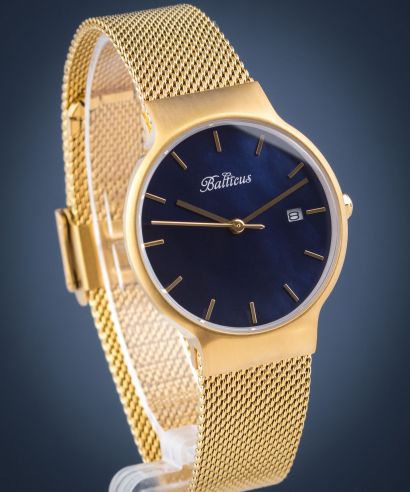 Dámské hodinky Balticus Sky Gold Navy Blue Pearl BLT-SKYGNBL (S-G-NB-P)