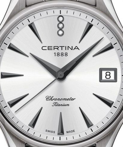 Dámské hodinky Certina Aqua DS Action Lady Diamonds Titanium