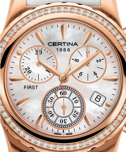 Dámské hodinky Certina DS First Lady Diamonds Gold 18K