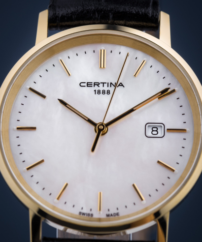 Dámské hodinky Certina Heritage Priska Gold Lady 18 K