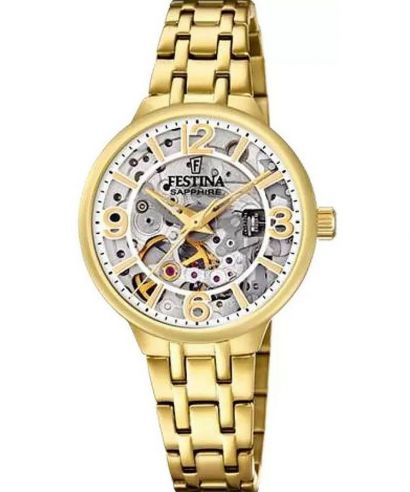Dámské hodinky Festina Automatic Skeleton F20617/1