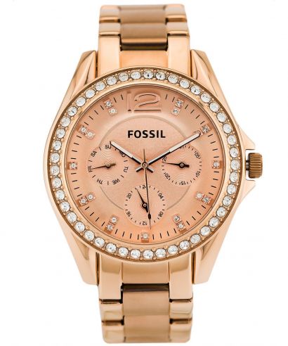 Dámské hodinky Fossil Classic Rosegold ES2811