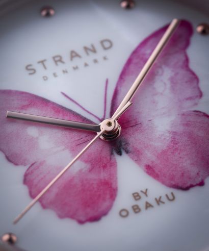 Dámské hodinky Strand by Obaku Butterfly S700LXVWMV-DBP