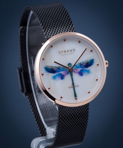 Dámské hodinky Strand by Obaku Dragonfly S700LXVWMB-DD