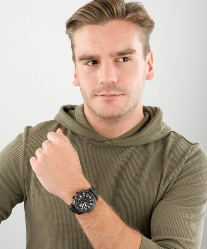 Pánské hodinky Adriatica Aviator Chronograph A1076.B224CH