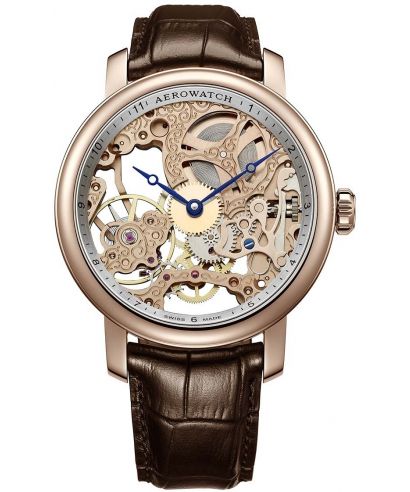 Pánské hodinky Aerowatch Renaissance Big Mechanical Skeleton 57931-RO01