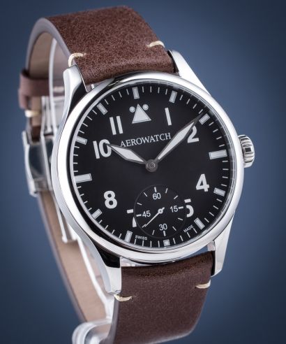 Pánské hodinky Aerowatch Renaissance Grande Mecanique Aviateur 55981-AA01
