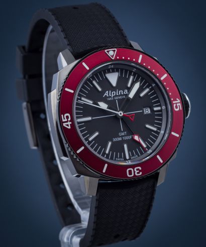 Pánské hodinky Alpina Seastrong Diver 300 GMT AL-247LGBRG4TV6
