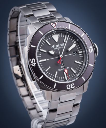 Pánské hodinky Alpina Seastrong Diver AL-247LGG4TV6B