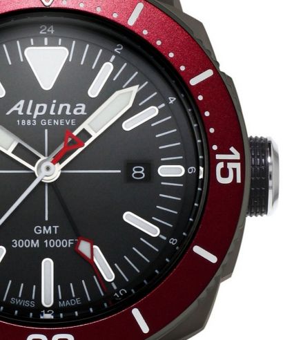Pánské hodinky Alpina Seastrong Diver 300 GMT AL-247LGBRG4TV6