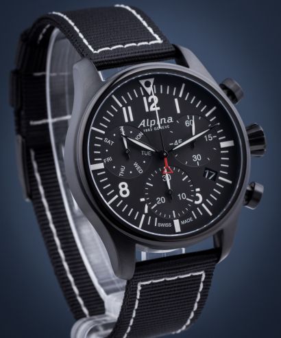 Pánské hodinky Alpina Startimer Pilot Chronograph AL-371BB4FBS6