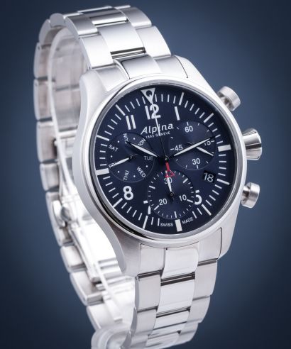 Pánské hodinky Alpina Startimer Pilot Chronograph AL-371NN4S6B