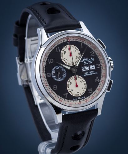 Pánské hodinky Atlantic Worldmaster Chronograph Valjoux Automatic Limited Edition 55852.41.63