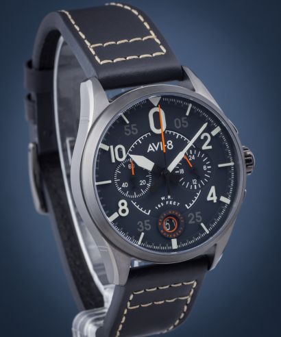 Pánské hodinky AVI-8 Spitfire Lock Chronograph Channel Blue
